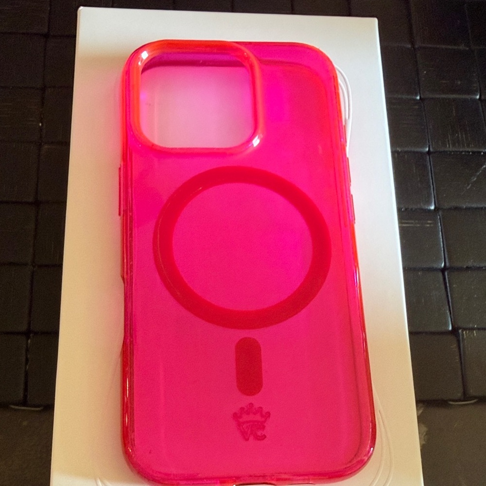 Pink Phone Case with MagSafe Compatibility